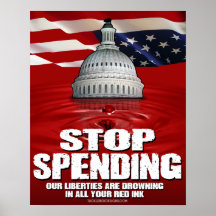 Stop Spending (16x20) Print