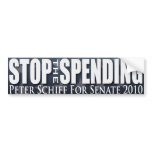 Stop Spending bumper stickers