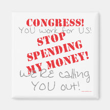 Stop Spending - Congress Magnets