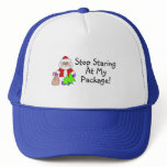 Stop Staring At My Package 2 hats