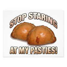 Stop Staring at my Pasties! Custom Invites