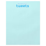 Stop staring at my Tweets flyers