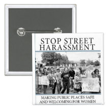 Stop Street Harassment Book Cover Button
