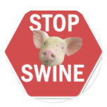 Stop Swine Stickers