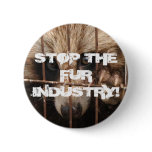 Stop the Fur Industry Pin