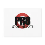STOP THE HATE postcards