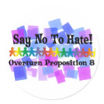 Stop The Hate stickers