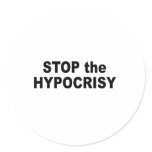 Stop the hypocrisy