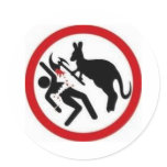 Stop the Kangaroo Cull stickers
