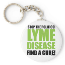 Stop the Politics Keychains