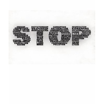 STOP TSHIRT by noonieee