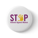 Stop Violence against Women buttons