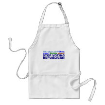 STOP VOTING REPUBLICAN APRONS