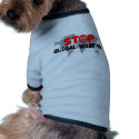 Stop War-Peace sign pet clothing