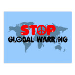 Stop War-Peace sign Post Card