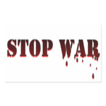 Stop War Sticker