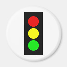 Stoplight Fridge Magnet