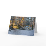 Stopping By The Woods On A Snowy Evening cards