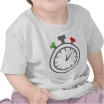 stopwatch - alarm timer tee shirt