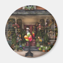 Store Front - Petals and Beans Fridge Magnets