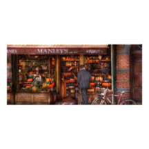 Store - Wine - Wines and Spirits Est 1934 Personalised Rack Card