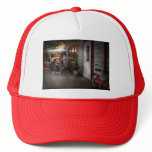Storefront - Frenchtown, NJ - At a quaint Bistro hats