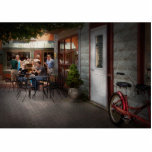 Storefront - Frenchtown, NJ - At a quaint Bistro photo sculptures