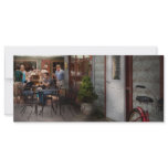 Storefront - Frenchtown, NJ - At a quaint Bistro rack cards