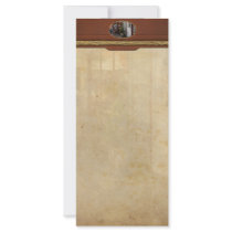 Storefront - Frenchtown, NJ - At a quaint Bistro Personalised Rack Card