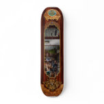 Storefront - Frenchtown, NJ - At a quaint Bistro skateboards