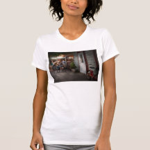 Storefront - Frenchtown, NJ - At a quaint Bistro Tee Shirts