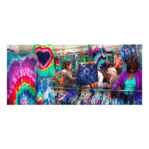 Storefront - Tie Dye is back Customised Rack Card