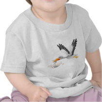 stork and baby