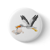 stork and baby