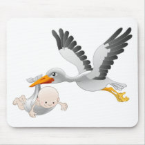 stork and baby