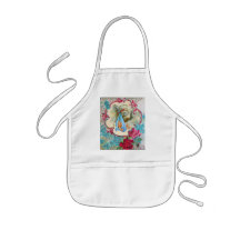 STORK BABY BOY SHOWER APRONS