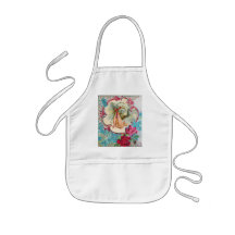 STORK BABY GiRL SHOWER Aprons