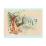 STORK BABY SHOWER 2 postcards