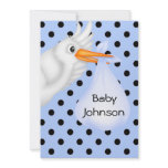 Stork  Baby Shower  Invitation