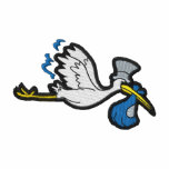 Stork embroidered shirts