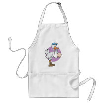 Stork With Baby Apron
