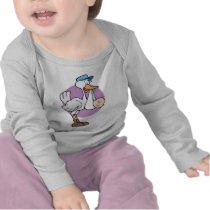 Stork With Baby Tshirt