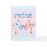 Stork with Twins cards