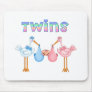 Stork with Twins