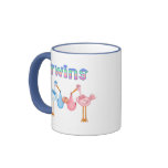 Stork with Twins mugs