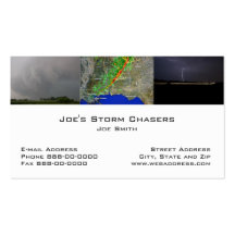 Storm Chaser Business Card