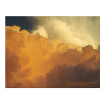Storm clouds over Cleveland, Tennessee Post Card