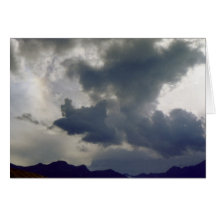 Storm Clouds over the Rockies Card