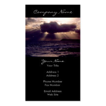 Storm Crossing Photo Business Cards
