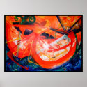 Storm Dancer - Haitian Art - Black Art posters